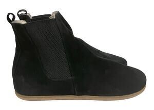 Aintap Barefoot Chelsea Boots EU 39 Women’s US 8 Handmade Black Suede Minimalist
